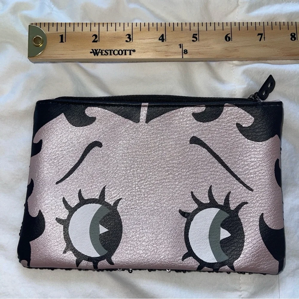 Limited edition Betty Boop Pink and Black makeup Pouch